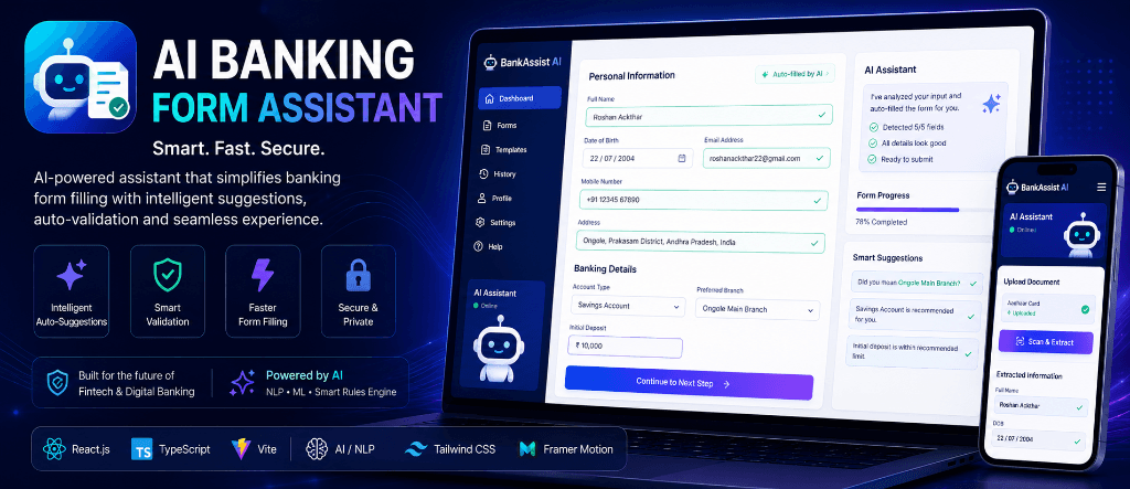 AI Banking Form Assistant