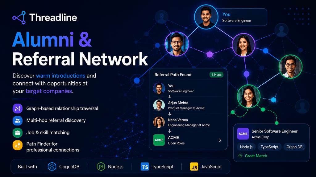 Threadline — Alumni & Referral Network